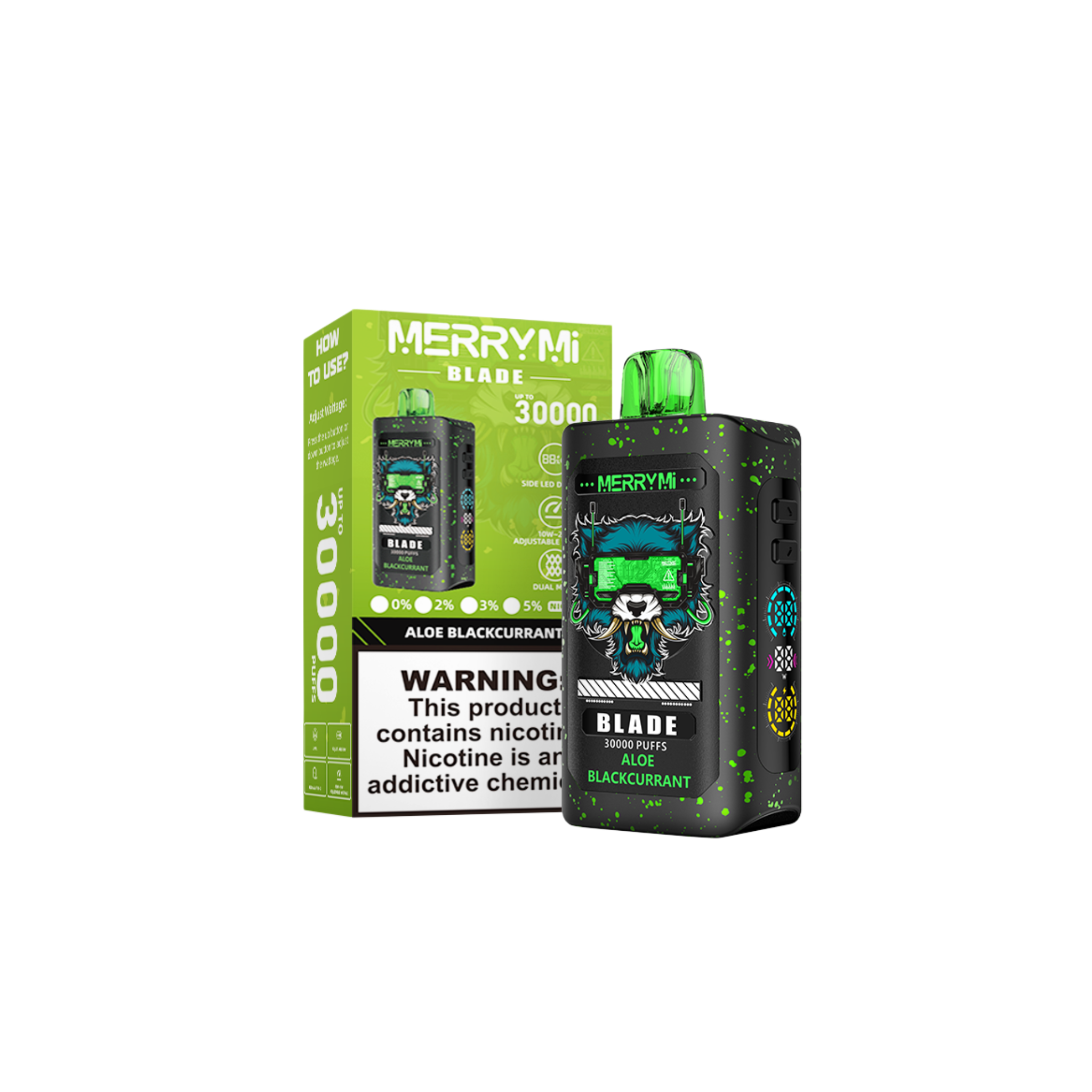 MerryMi Blade e-papieros jednorazówki 30K 30000 buchów